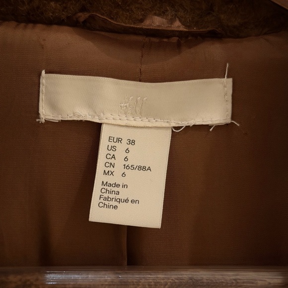 Teddy Brown Faux Fur Coat - Picture 2 of 5